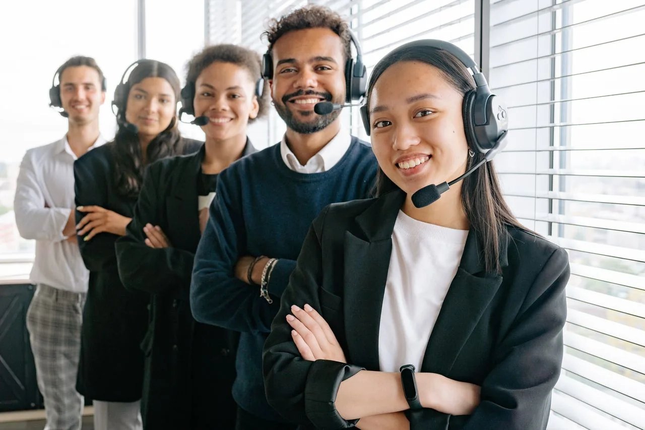 Employment law consultation in a modern office